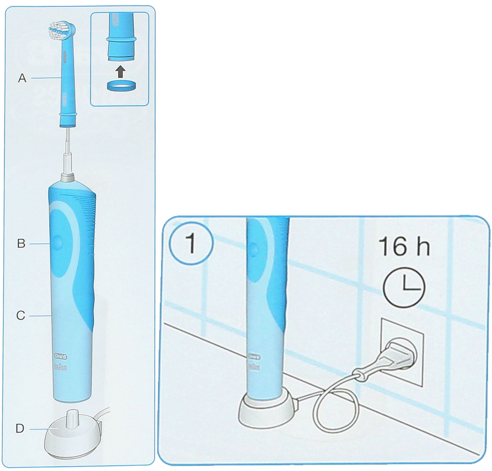 Bàn chải điện trẻ em Oral-B Vitality D12 Stages Power Cars