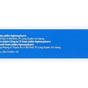 AgiEtoxib 60 giảm đau, kháng viêm xương khớp (3 vỉ x 10 viên)