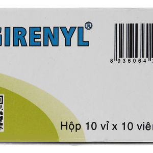 Agirenyl 5000IU phòng và trị triệu chứng thiếu vitamin A (10 vỉ x 10 viên)