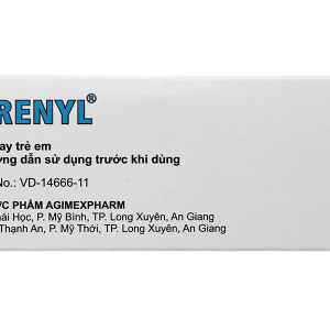 Agirenyl 5000IU phòng và trị triệu chứng thiếu vitamin A (10 vỉ x 10 viên)