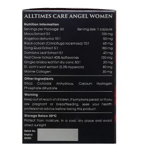 Alltimes Care Angel Women hỗ trợ cải thiện nội tiết tố nữ chai 60 viên