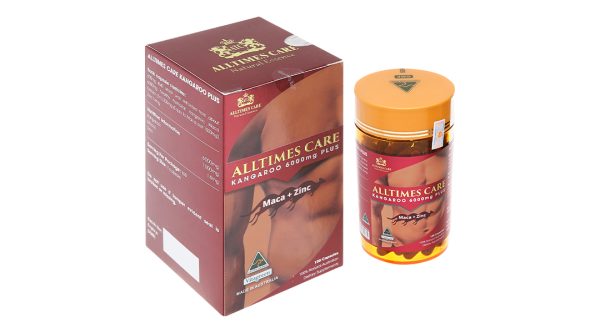 Alltimes Care Kangaroo 6000mg Plus tăng cường sinh lý nam hộp 100 viên