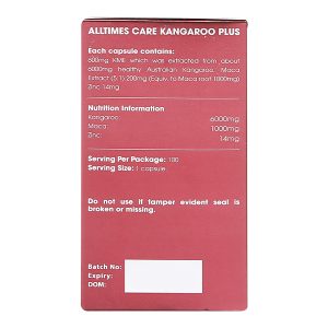 Alltimes Care Kangaroo 6000mg Plus tăng cường sinh lý nam hộp 100 viên