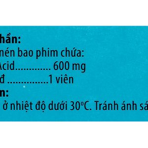 Alfa-Lipogamma 600 Oral trị đa thần kinh đái tháo đường (3 vỉ x 10 viên)