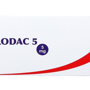 Amlodac 5 trị tăng huyết áp, đau thắt ngực (10 vỉ x 10 viên)