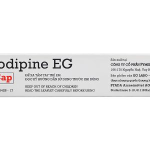 Amlodipine EG 5mg trị tăng huyết áp, đau thắt ngực (3 vỉ x 10 viên)