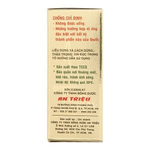 Cồn xoa bóp đa dụng An Triệu chai 60ml