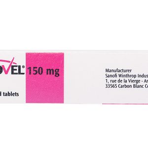 Aprovel 150mg trị tăng huyết áp (2 vỉ x 14 viên)