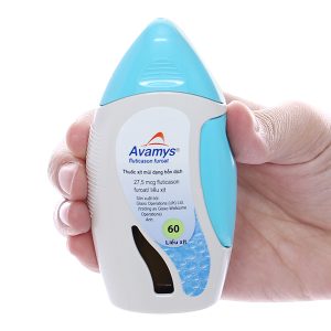 Hỗn dịch xịt mũi Avamys trị viêm mũi dị ứng chai 60 liều xịt