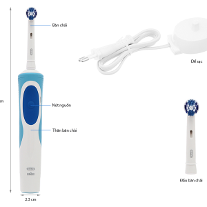 Bàn chải điện Oral-B Vitality Precision Clean Blue D12.513