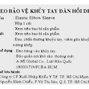 Bao đeo khuỷu tay đàn hồi Dr. Med DR-E004 size S