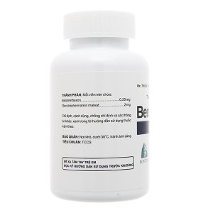 BenoBoston trị triệu chứng viêm mũi dị ứng, mày đay lọ 500 viên
