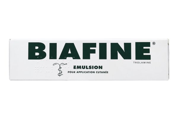 Nhũ tương bôi da Biafine trị bỏng độ 1 và 2, đỏ da thứ phát do xạ trị tuýp 93g