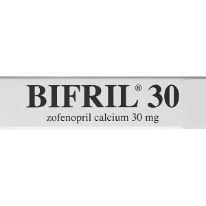 Bifril 30 điều trị tăng huyết áp, nhồi máu cơ tim (2 vỉ x 14 viên)