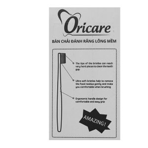 Bàn chải đánh răng Oricare lông mềm vỉ 2 cây