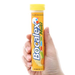Viên sủi Bocalex Multi bổ sung vitamin, hỗ trợ tăng đề kháng tuýp 20 viên