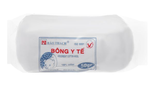 Bông gòn sợi dài Bảo Thạch gói 50g