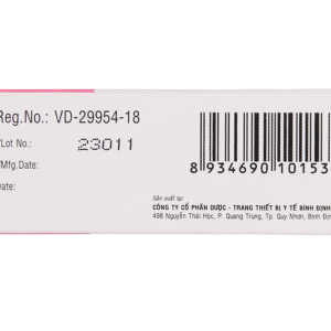 Bột khô pha tiêm Hydrocortison Bidiphar 100mg chống viêm, dị ứng (1 lọ bột + 1 ống 2ml)