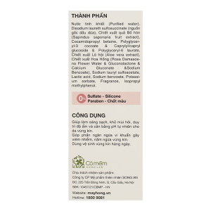 Bọt vệ sinh phụ nữ Mây Hồng Lô Hội giúp khử mùi, kháng khuẩn chai 150ml