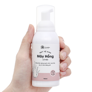 Bọt vệ sinh phụ nữ Mây Hồng Lô Hội giúp khử mùi, kháng khuẩn chai 150ml