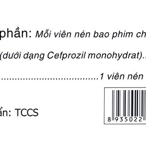 Brodicef 500 trị nhiễm khuẩn (3 vỉ x 10 viên)