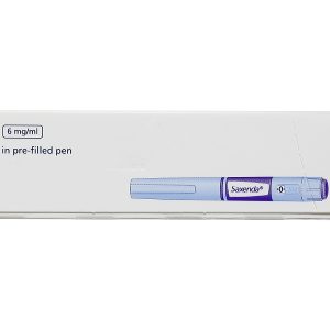Bút tiêm Saxenda 6mg/ml giảm cân nặng, hỗ trợ cho chế độ ăn giảm calo (3 cây x 3ml)