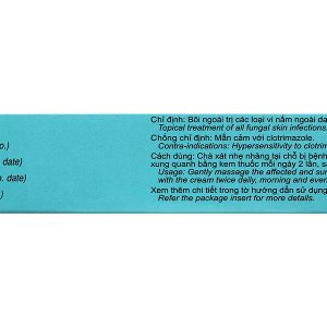 Kem bôi Calcrem 1% trị nấm da tuýp 15g