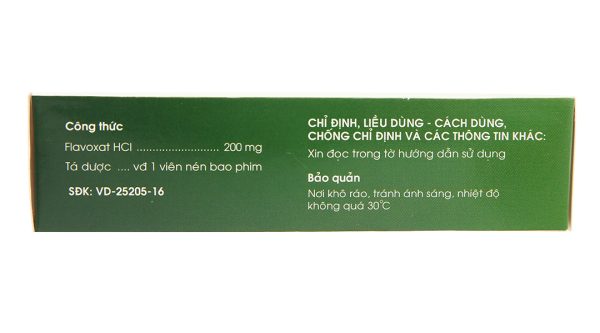 Camoas 200mg giảm triệu chứng tiểu khó, tiểu gấp, tiểu đêm (3 vỉ x 10 viên)