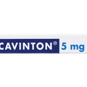 Cavinton 5mg giúp giảm các triệu chứng tâm thần (2 vỉ x 25 viên)