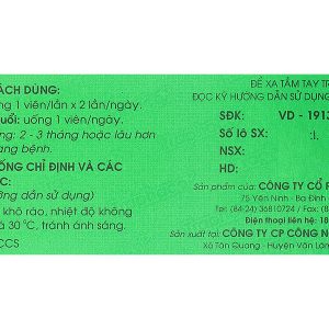 Cebraton phòng và điều trị suy giảm trí nhớ, suy nhược thần kinh (5 vỉ x 10 viên)