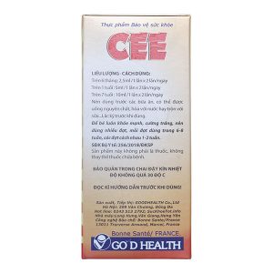 Siro Cee Thymo hỗ trợ tăng đề kháng chai 120ml