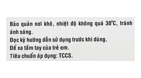 Cefpodoxim TV.Pharm 100mg điều trị nhiễm khuẩn (3 vỉ x 10 viên)