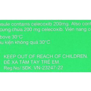 Celebrex 200mg giảm đau, kháng viêm xương khớp (3 vỉ x 10 viên)