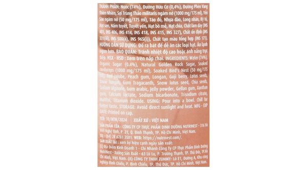 Chè dưỡng nhan tổ yến và trùng thảo Green Bird chai 175ml