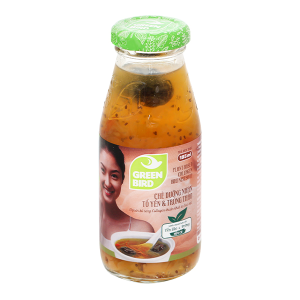 Chè dưỡng nhan tổ yến và trùng thảo Green Bird chai 175ml
