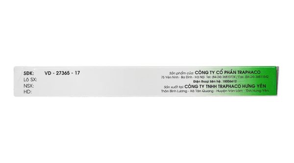 Colchicin Traphaco 1mg trị đợt gout cấp, dự phòng gout tái phát (1 vỉ x 20 viên)