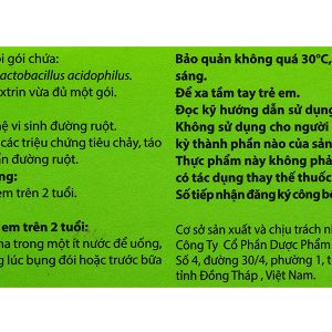Cốm pha hỗn dịch uống Probio cân bằng hệ vi sinh đường ruột hộp 14 gói