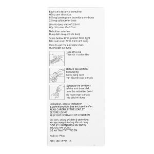 Dung dịch khí dung Combivent kiểm soát co thắt phế quản (10 ống x 2.5ml)