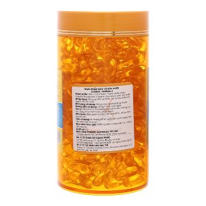 Dầu cá Costar Omega-3 hỗ trợ sức khỏe tim mạch, bổ mắt lọ 365 viên