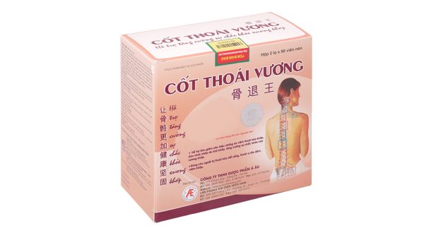 Cốt Thoái Vương giảm đau xương khớp hộp 180 viên