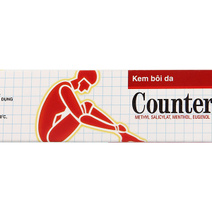 Kem bôi da Counterpain giảm đau trong các trường hợp đau cơ, bong gân tuýp 30g