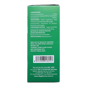 Siro Cozz Ivy trị viêm đường hô hấp chai 100ml