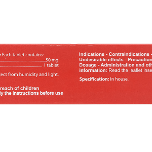 Crybotas 50 trị cơn đau cách hồi do bệnh động mạch chi dưới (3 vỉ x 10 viên)