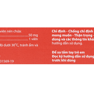 Crybotas 50 trị cơn đau cách hồi do bệnh động mạch chi dưới (3 vỉ x 10 viên)