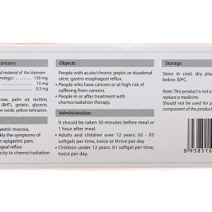 CumarGold New hỗ trợ giảm viêm loét dạ dày, tá tràng hộp 40 viên