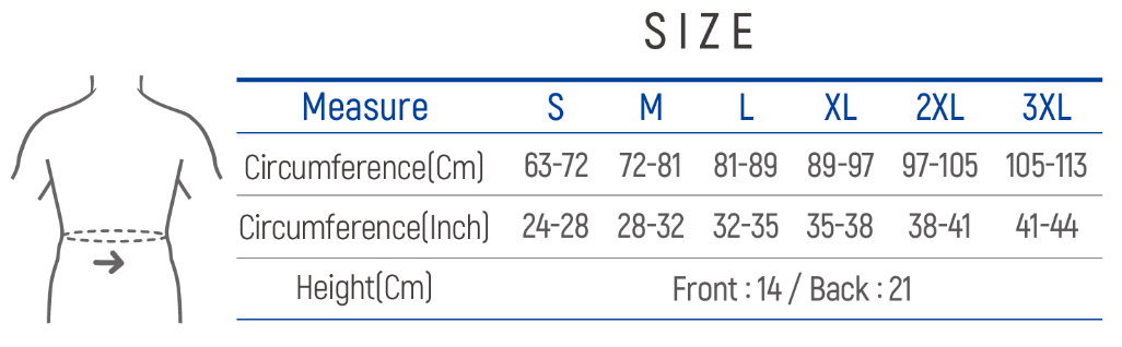 Đai lưng bụng Dr. Med DR-B021 size S