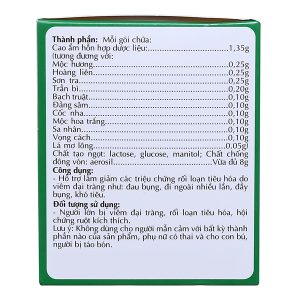 Cốm Đại Tràng Ích Nhân hỗ trợ giảm rối loạn tiêu hóa hộp 10 gói x 8g