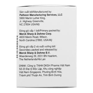 Thuốc cốm Singulair 4mg trị hen phế quản mạn tính hộp 28 gói