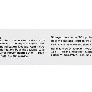 Daniele thuốc trị mụn, tránh thai hằng ngày (1 vỉ x 21 viên)