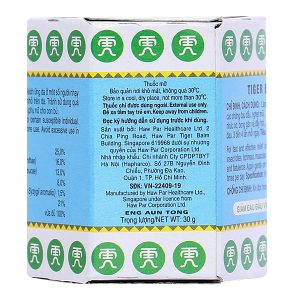 Dầu xoa Tiger Balm White lọ 30g